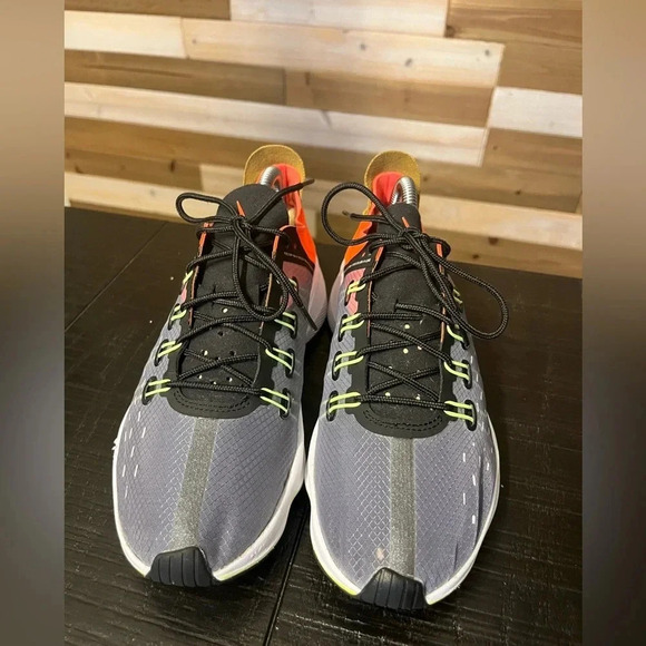 Nike EXP-X14 Black Volt Total Crimson Women Sneakers SZ 9 - Picture 3 of 9